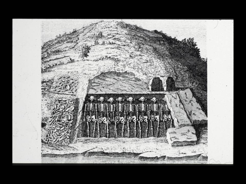 Bernard de Montfaucon, la fouille du dolmen de Cocherel